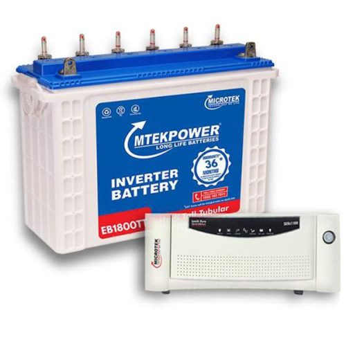 Microtek Inverter battery Combo (12VA -1800(150AH) + Merlyn  850 SW UPS)